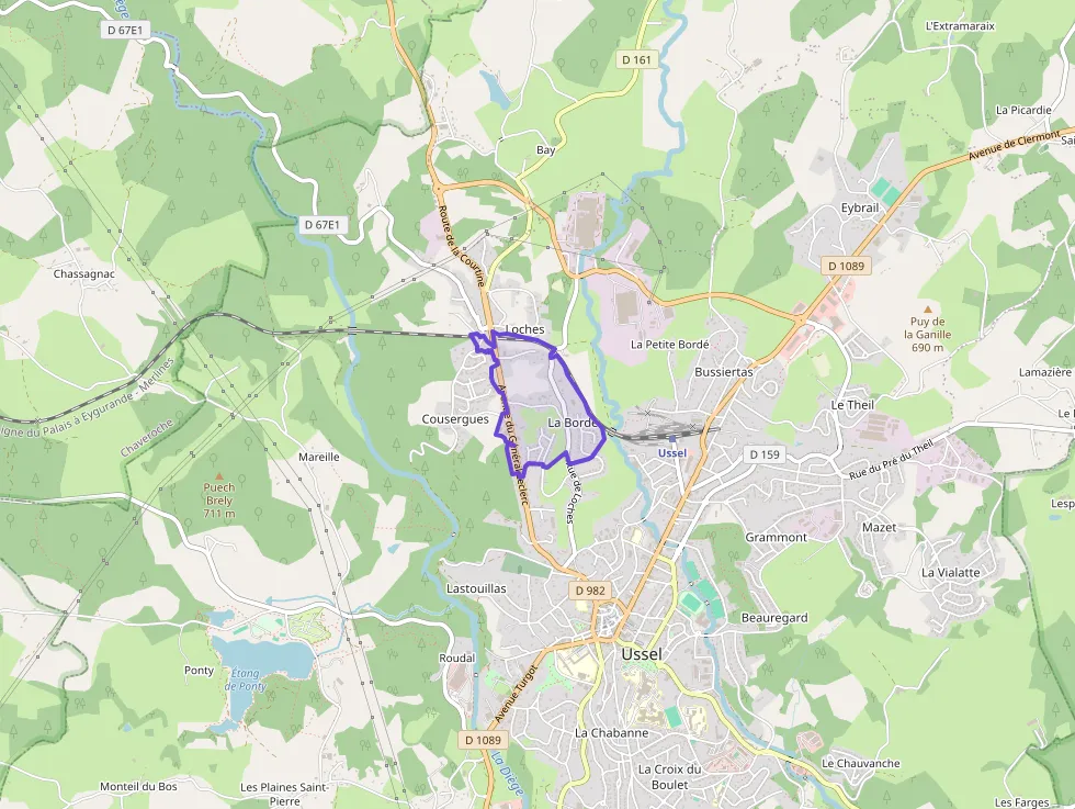 Appartement 85 m² quatre pièces à vendre à Ussel