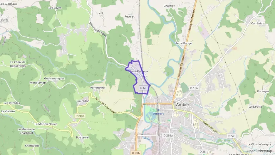 Appartement 72 m² trois pièces à vendre à Ambert Appartement 72 m² trois pièces à vendre à Ambert