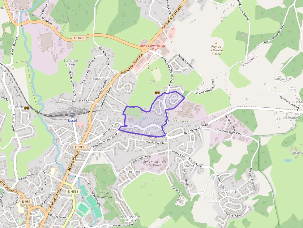 Appartement 64 m² trois pièces à vendre à Ussel