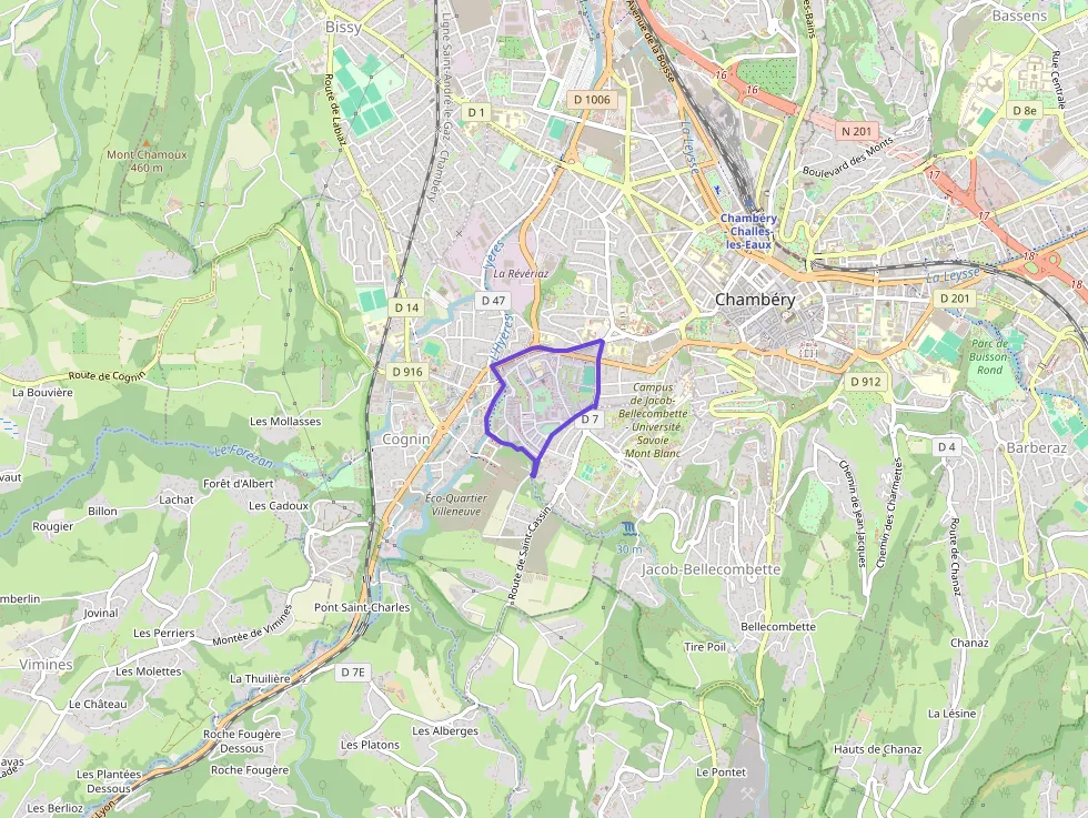 Appartement 60 m² trois pièces à vendre à Chambéry Appartement 60 m² trois pièces à vendre à Chambéry