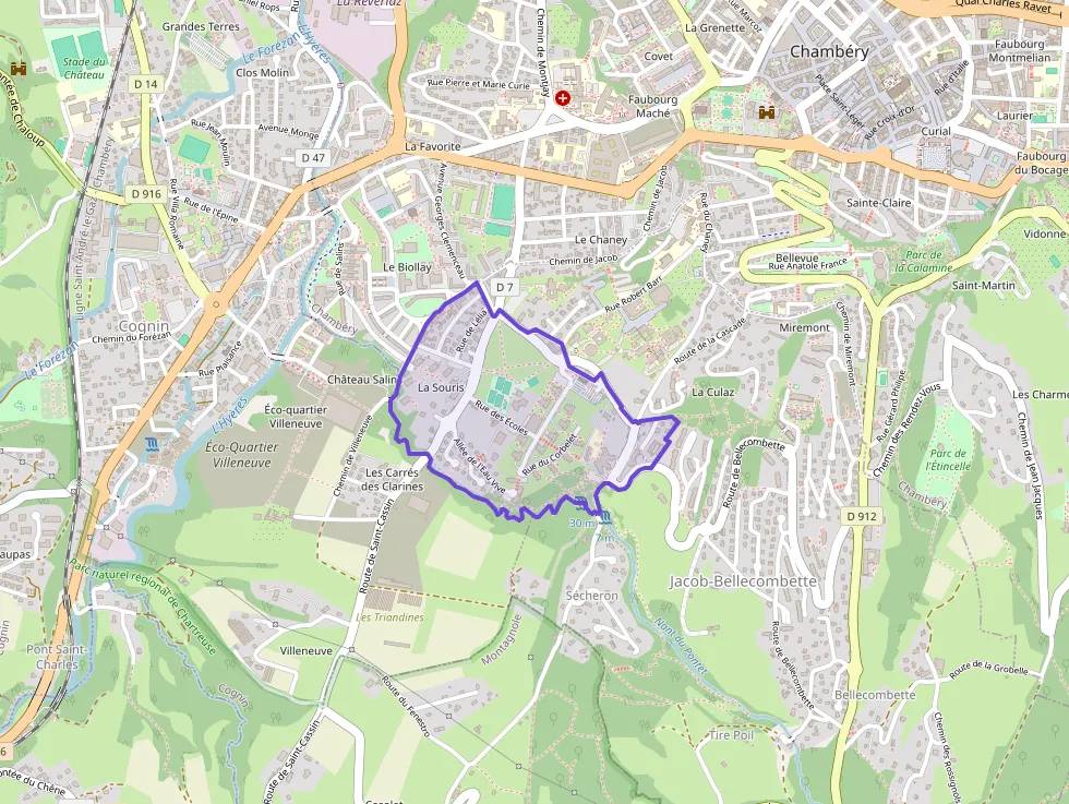 Appartement 60 m² trois pièces à vendre à Jacob-Bellecombette