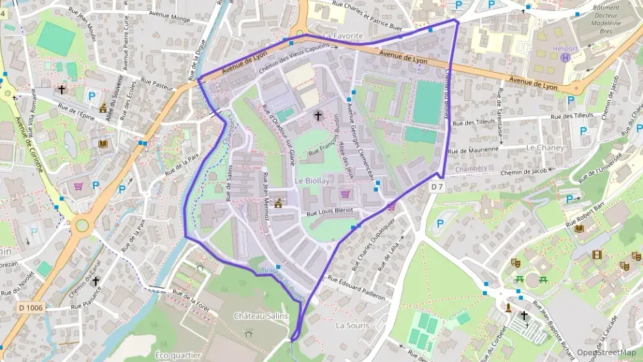 Appartement 57 m² trois pièces à vendre à Chambéry