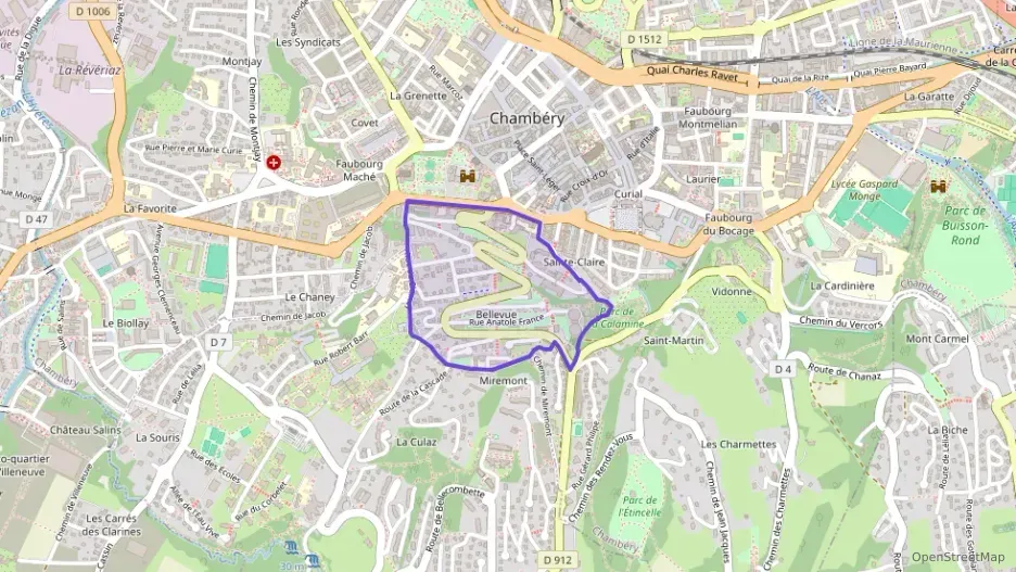 Appartement 88 m² quatre pièces à vendre à Chambéry