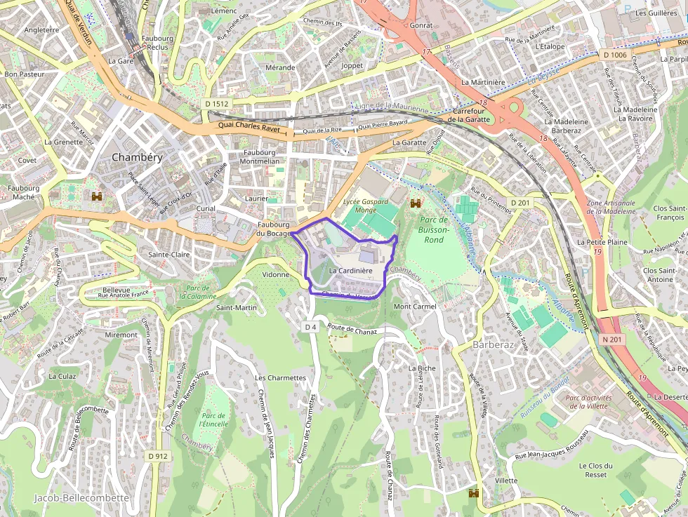 Appartement 52 m² trois pièces à vendre à Chambéry