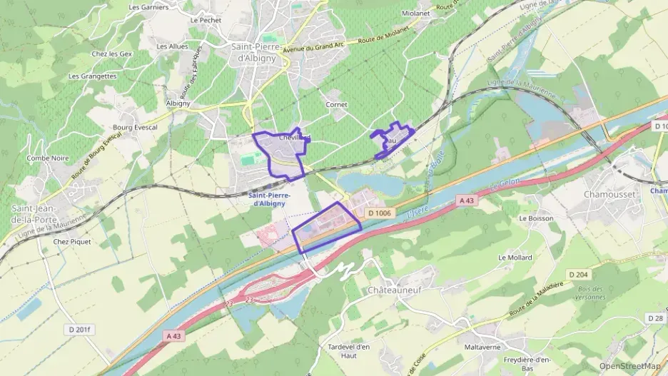 Appartement 79 m² trois pièces à vendre à Saint-Pierre-d`Albigny Appartement 79 m² trois pièces à vendre à Saint-Pierre-d`Albigny