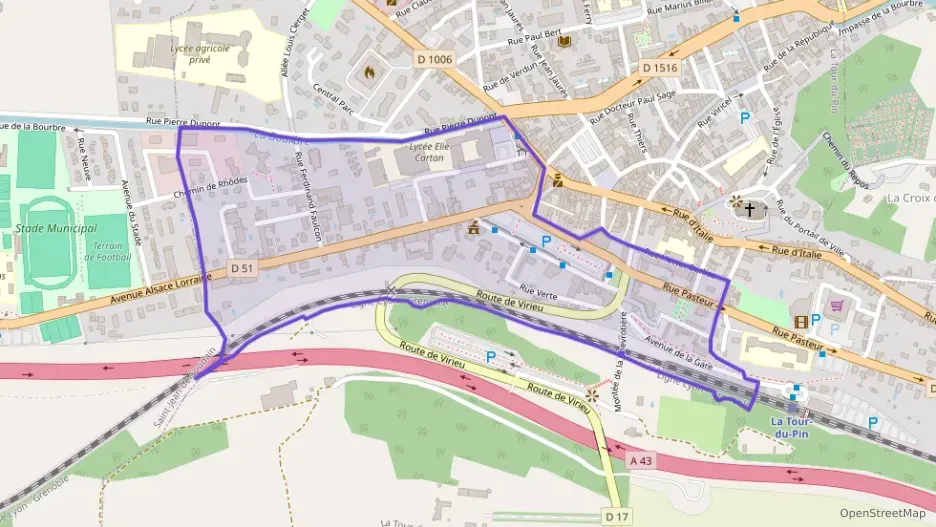 Appartement 87 m² quatre pièces à vendre à La Tour-du-Pin