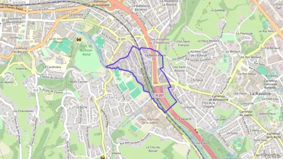 Appartement 60 m² trois pièces à vendre à Barberaz Appartement 60 m² trois pièces à vendre à Barberaz