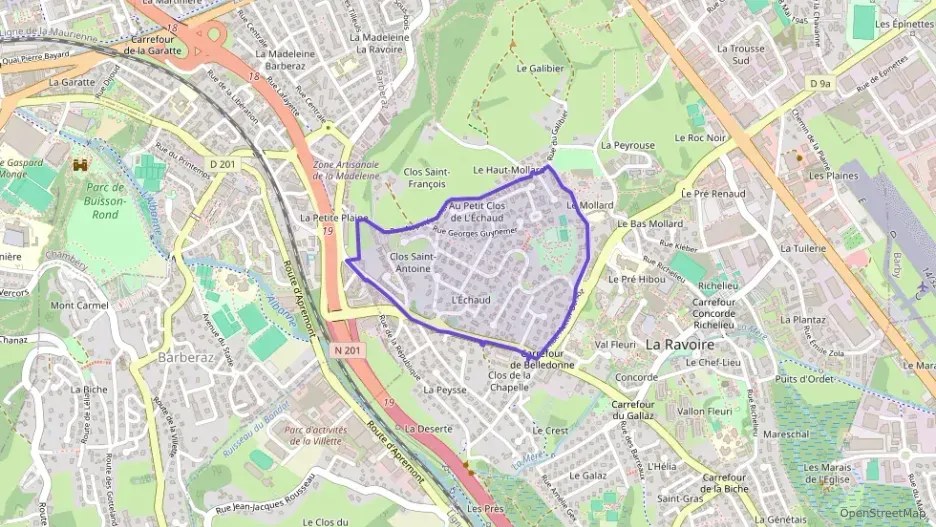 Appartement 59 m² trois pièces à vendre à La Ravoire Appartement 59 m² trois pièces à vendre à La Ravoire