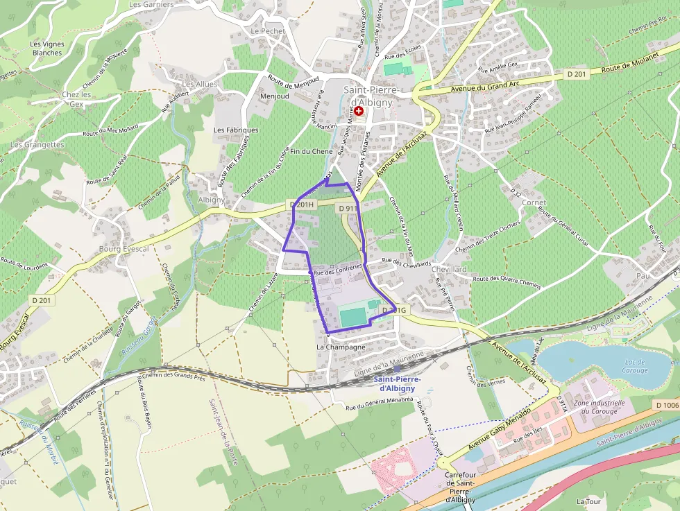 Appartement 89 m² quatre pièces à vendre à Saint-Pierre-d`Albigny