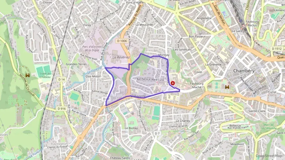 Appartement 60 m² trois pièces à vendre à Chambéry