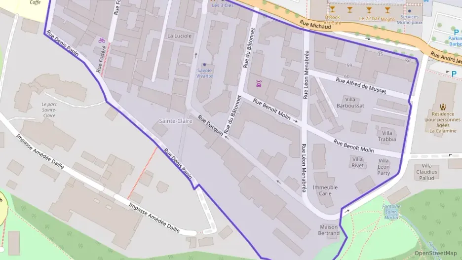 Appartement 31 m² une piece à vendre à Chambéry