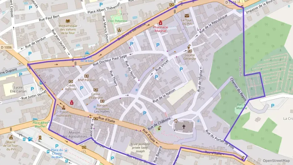 Appartement 45 m² deux pieces à vendre à La Tour-du-Pin