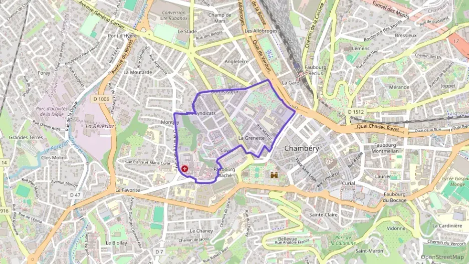 Appartement 70 m² trois pièces à vendre à Chambéry