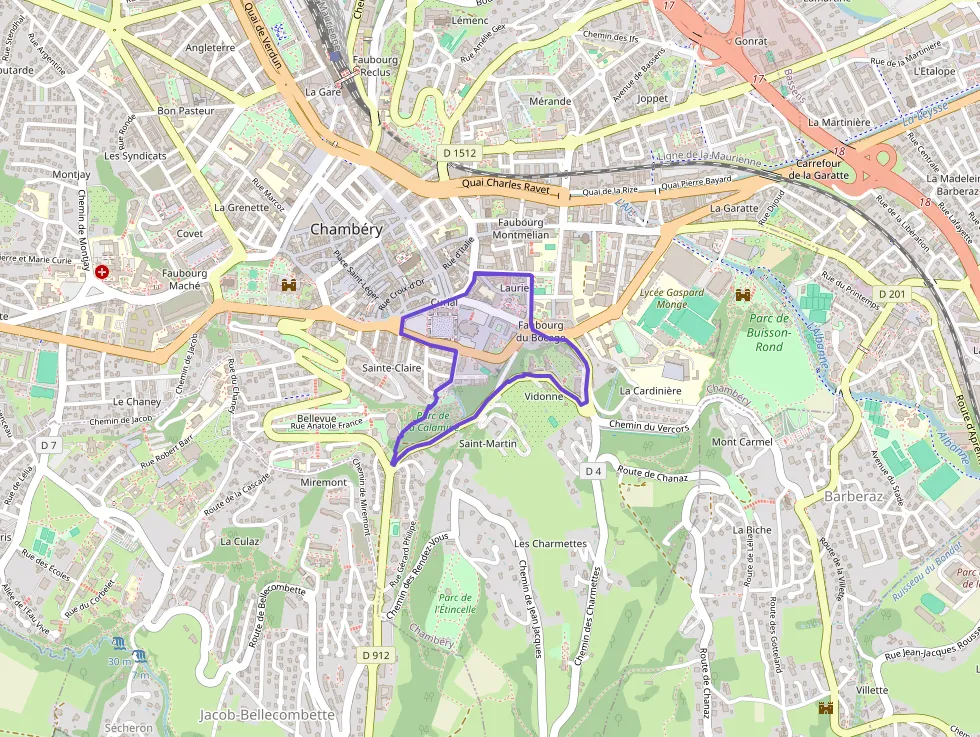 Appartement 82 m² quatre pièces à vendre à Chambéry