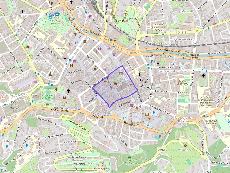 Appartement 40 m² deux pieces à vendre à Chambéry
