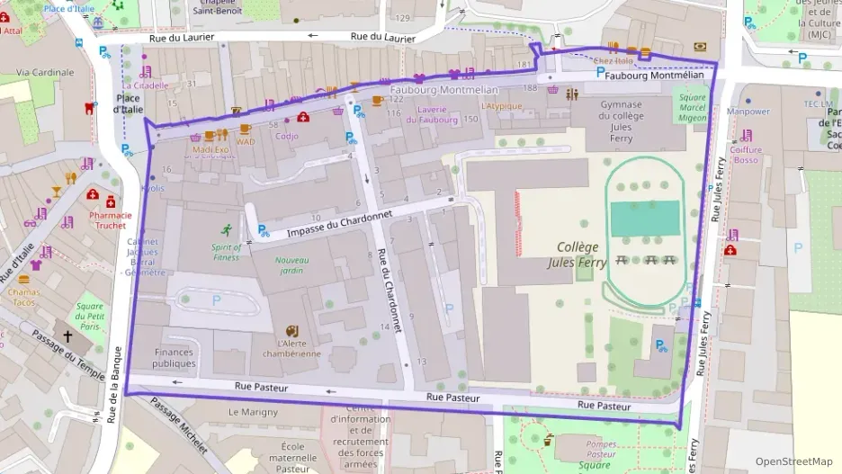 Appartement 55 m² trois pièces à vendre à Chambéry