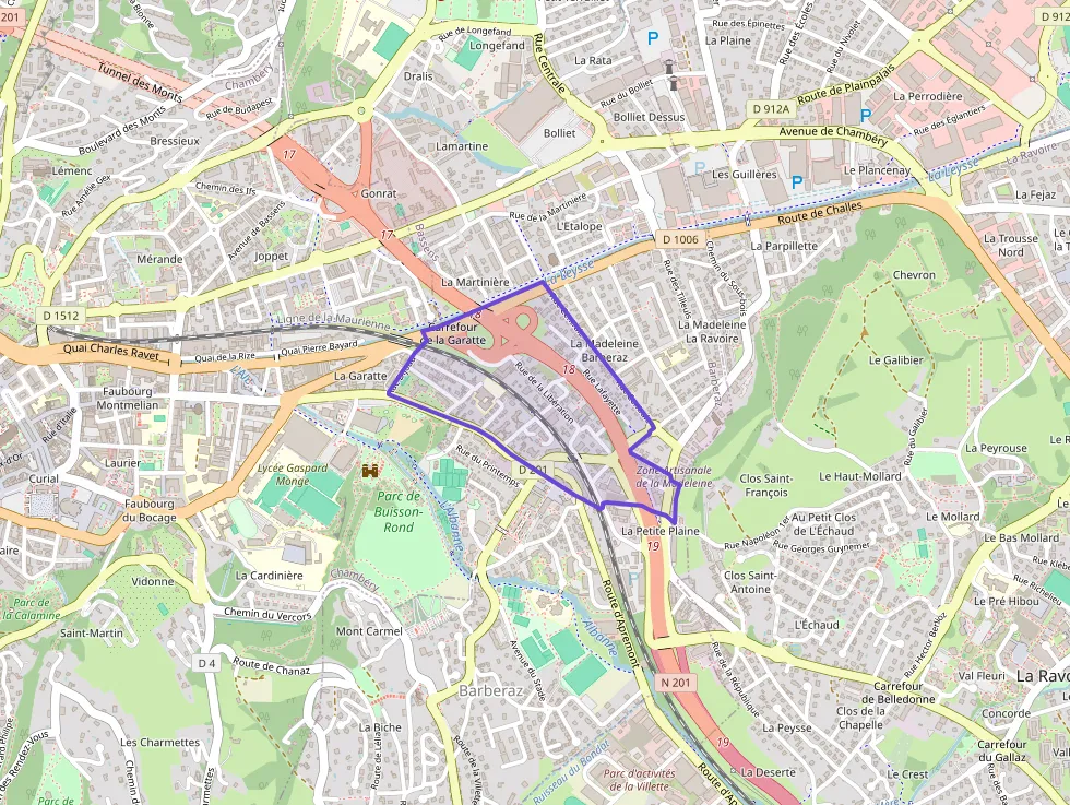 Appartement 66 m² trois pièces à vendre à Barberaz