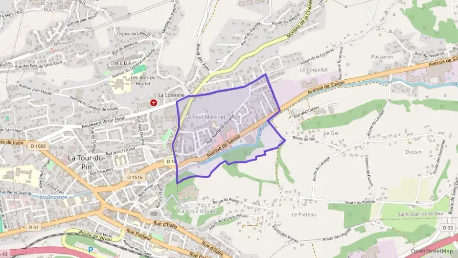 Appartement 88 m² quatre pièces à vendre à Saint-Clair-de-la-Tour