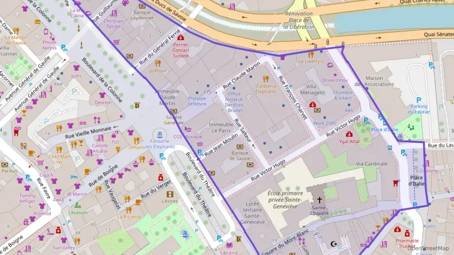 Appartement 86 m² trois pièces à vendre à Chambéry