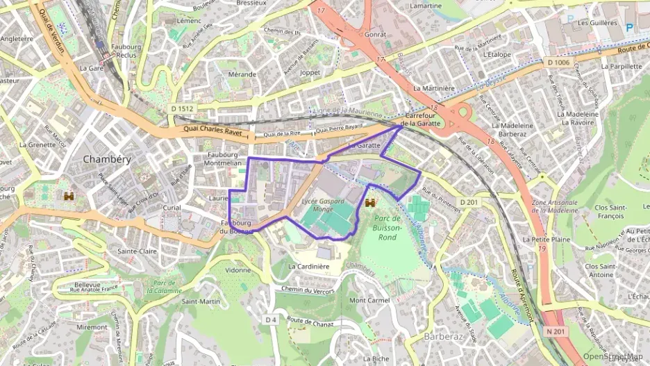 Appartement 66 m² trois pièces à vendre à Chambéry