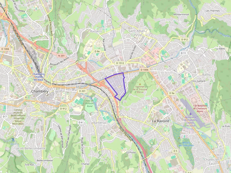 Appartement 64 m² quatre pièces à vendre à Barberaz