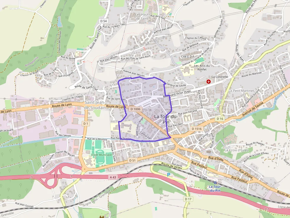 Appartement 66 m² trois pièces à vendre à La Tour-du-Pin