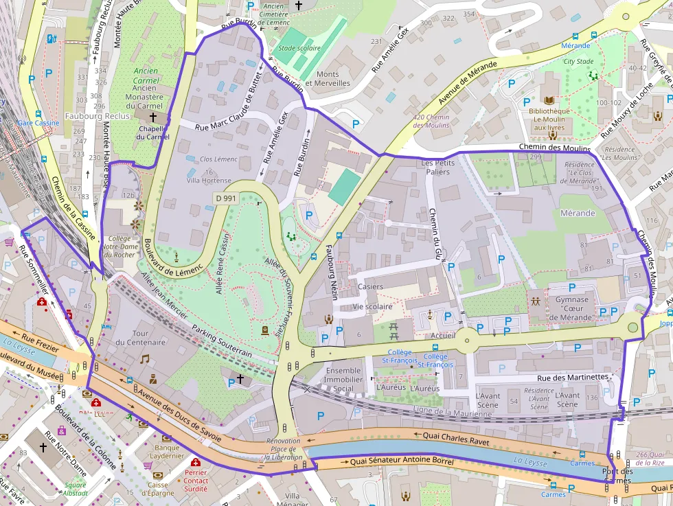 Appartement 69 m² trois pièces à vendre à Chambéry