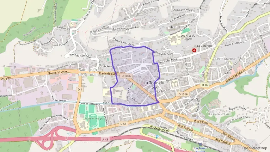 Appartement 68 m² trois pièces à vendre à La Tour-du-Pin