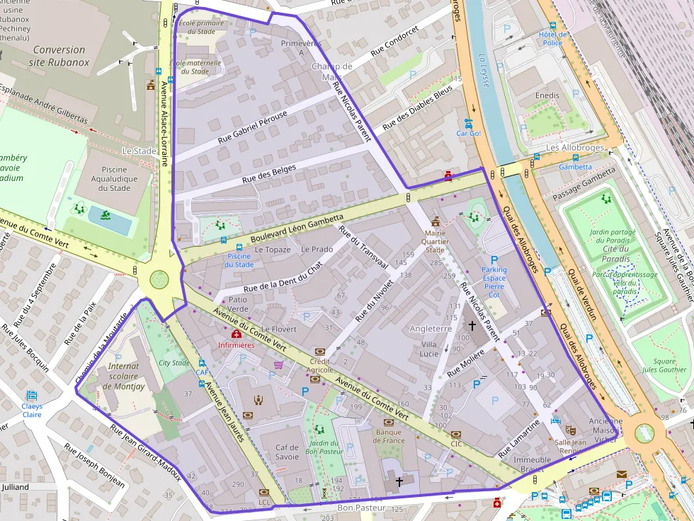 Appartement 38 m² une piece à vendre à Chambéry