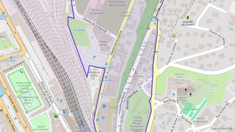 Appartement 38 m² deux pieces à vendre à Chambéry