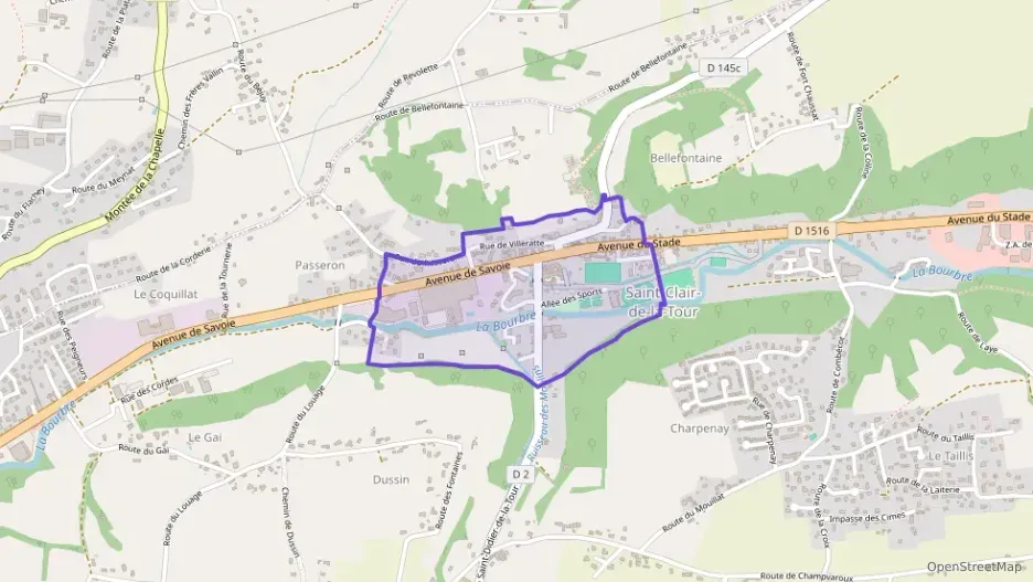 Appartement 75 m² deux pieces à vendre à Saint-Clair-de-la-Tour