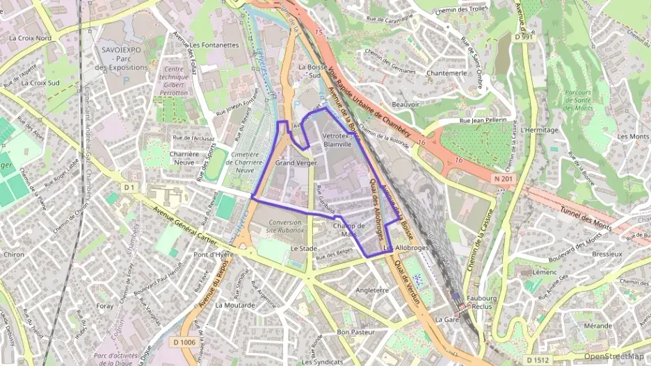 Appartement 60 m² trois pièces à vendre à Chambéry