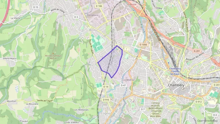 Appartement 80 m² quatre pièces à vendre à Chambéry