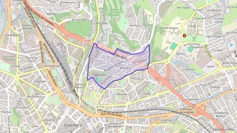 Appartement 68 m² trois pièces à vendre à Chambéry