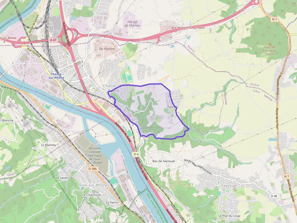 Appartement 69 m² quatre pièces à vendre à Chasse-sur-Rhône