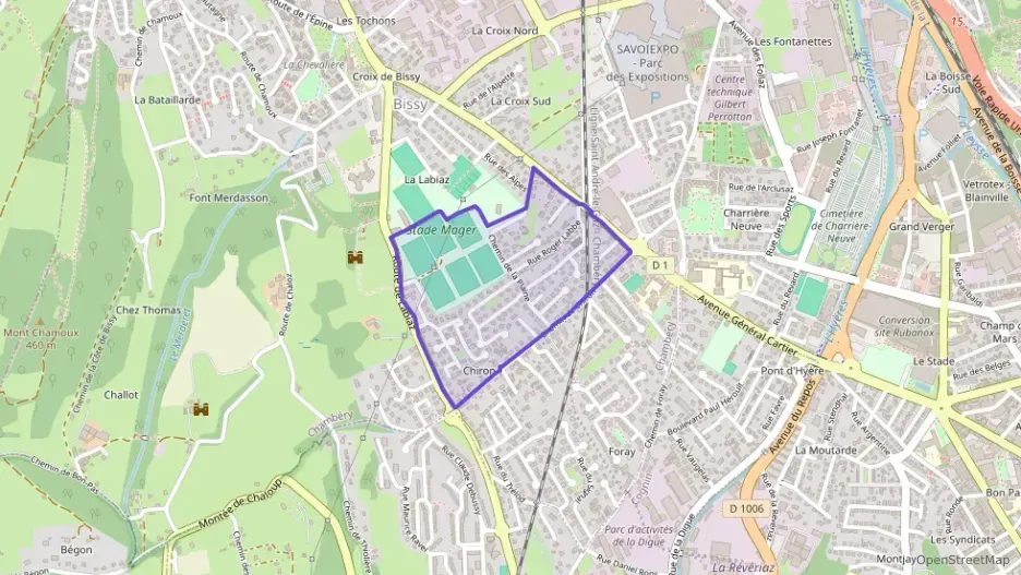 Appartement 70 m² quatre pièces à vendre à Chambéry