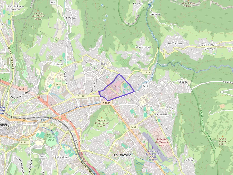 Appartement 50 m² trois pièces à vendre à Saint-Alban-Leysse