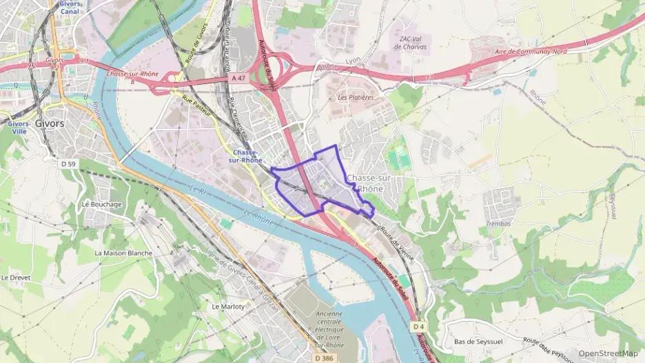 Appartement 64 m² trois pièces à vendre à Chasse-sur-Rhône Appartement 64 m² trois pièces à vendre à Chasse-sur-Rhône