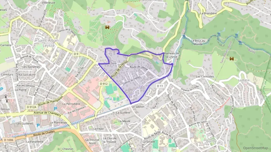 Appartement 95 m² quatre pièces à vendre à Saint-Alban-Leysse