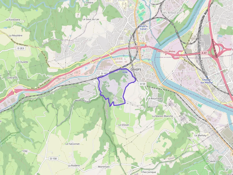 Appartement 75 m² quatre pièces à vendre à Givors