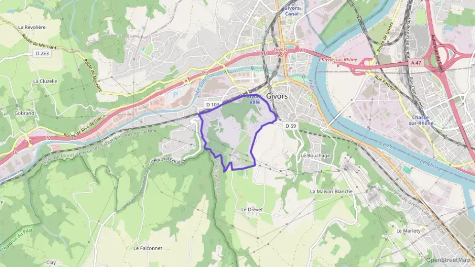 Appartement 75 m² quatre pièces à vendre à Givors Appartement 75 m² quatre pièces à vendre à Givors