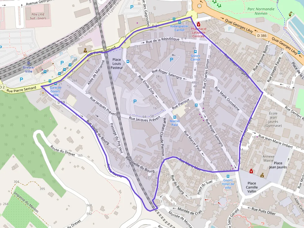 Appartement 65 m² trois pièces à vendre à Givors