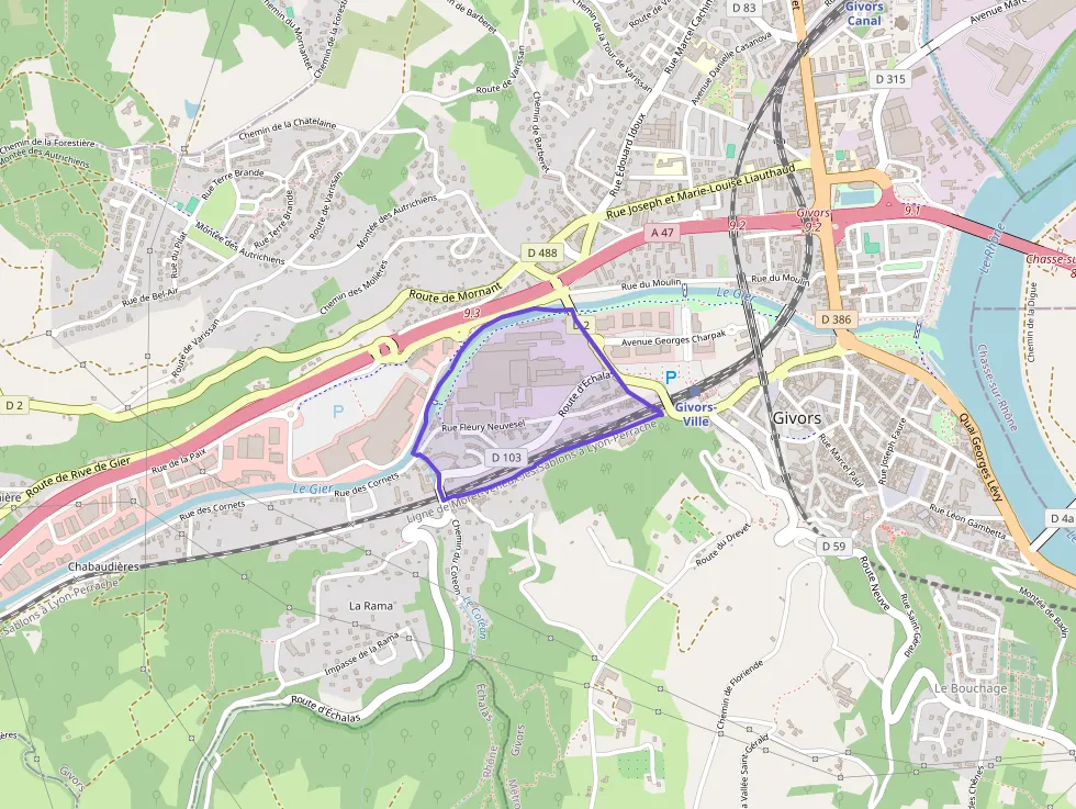 Appartement 69 m² trois pièces à vendre à Givors