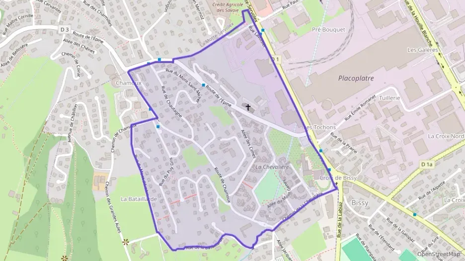 Appartement 72 m² trois pièces à vendre à Chambéry