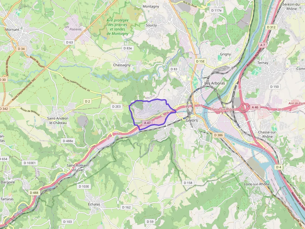 Appartement 102 m² quatre pièces à vendre à Givors