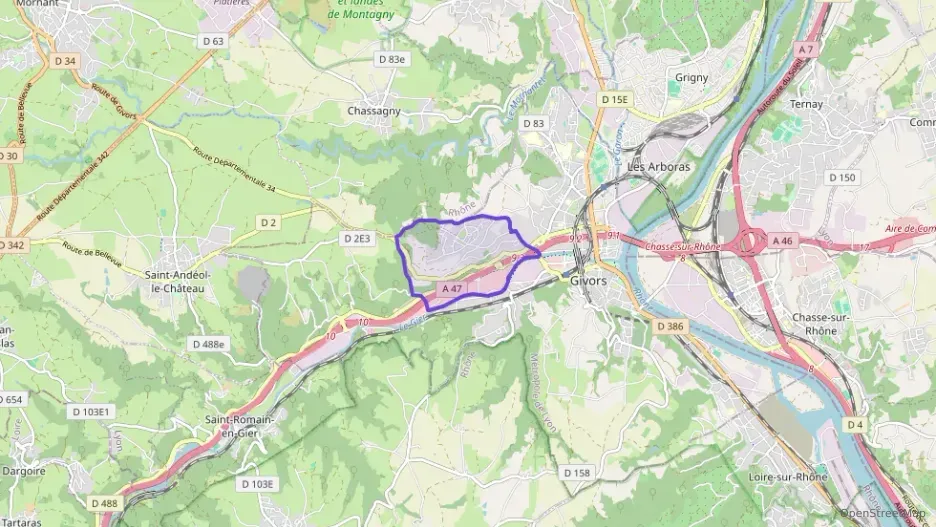 Appartement 102 m² quatre pièces à vendre à Givors Appartement 102 m² quatre pièces à vendre à Givors