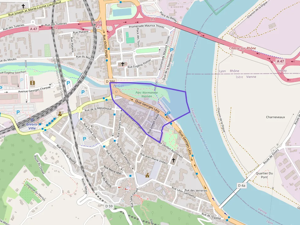 Appartement 73 m² quatre pièces à vendre à Givors