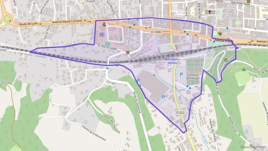 Appartement 51 m² deux pieces à vendre à Bourgoin-Jallieu