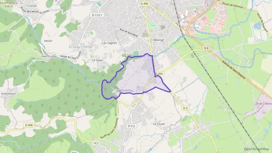 Appartement 70 m² trois pièces à vendre à Montbrison