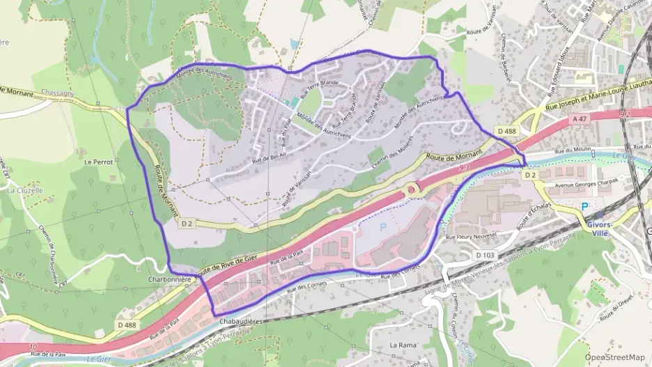 Appartement 47 m² trois pièces à vendre à Givors Appartement 47 m² trois pièces à vendre à Givors
